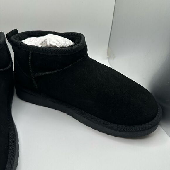 CUSHIONAIRE Women's pull on boot 8.5 BLACK NWT - Picture 6 of 7